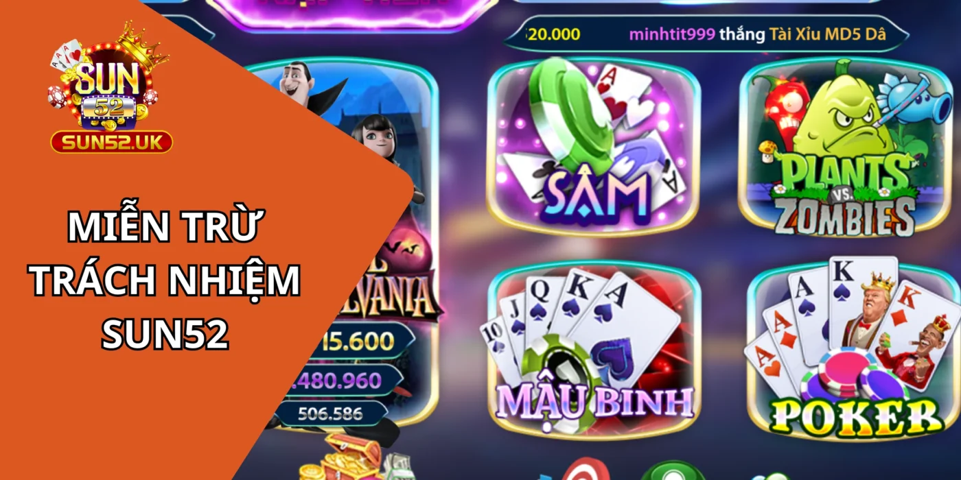 Hiểu cơ bản về miễn trừ trách nhiệm của cổng game