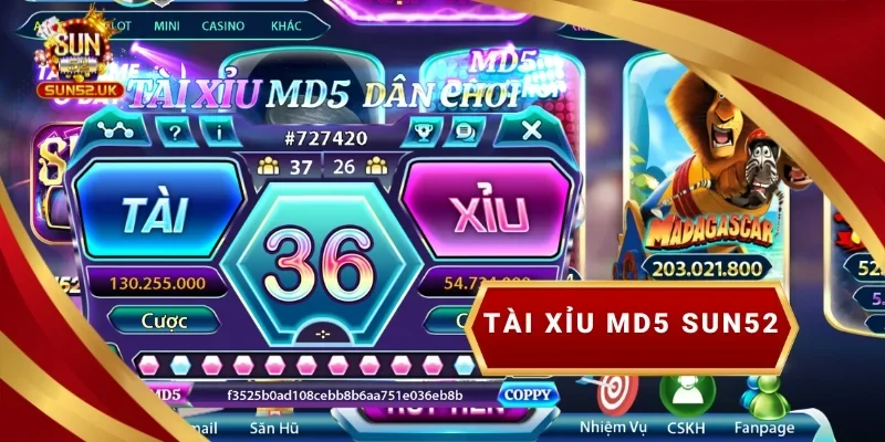 tài xỉu md5