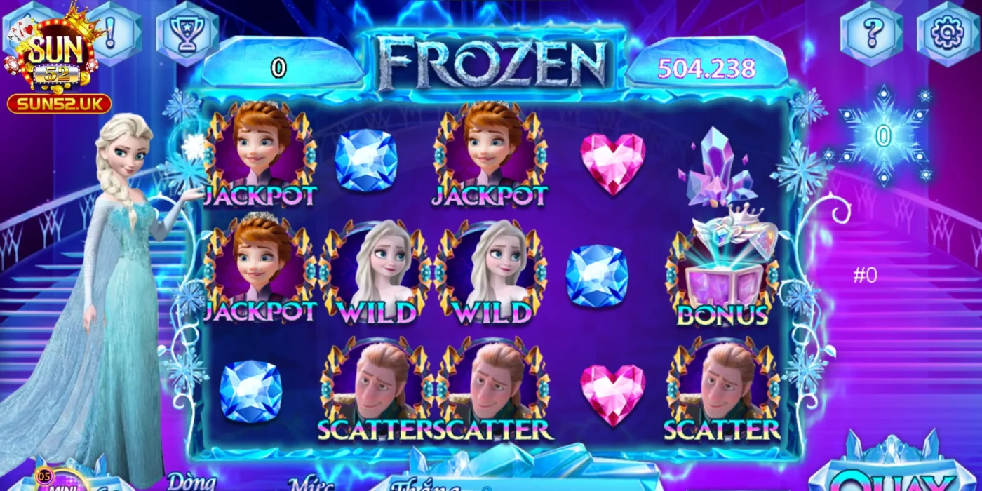 Game nổ hũ Frozen với nhiều tính năng hấp dẫn đáng thử 