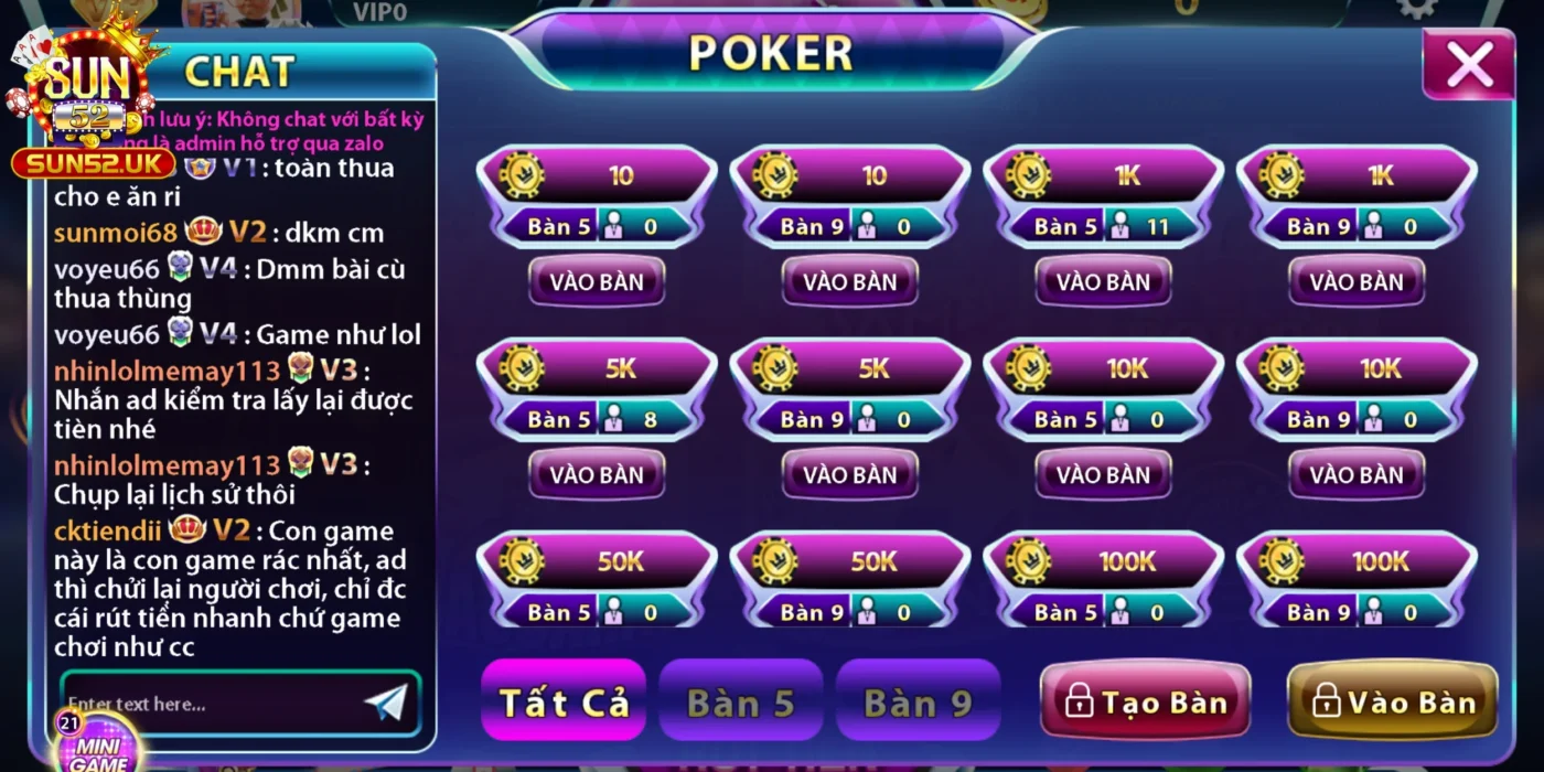 Trò chơi casino đấu trí hấp dẫn không thể không nhắc tới Poker